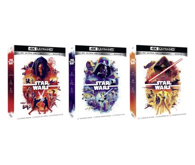 Star Wars : 3 nouveaux coffrets 4K Ultra HD Blu-ray le 15 avril 2022 en France