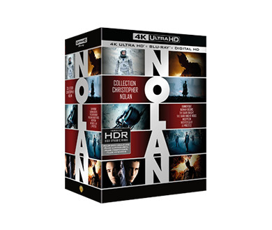[Septembre 2021] Coffret Christopher Nolan (7 Films) en 4K Ultra Blu-ray à seulement 58.99€