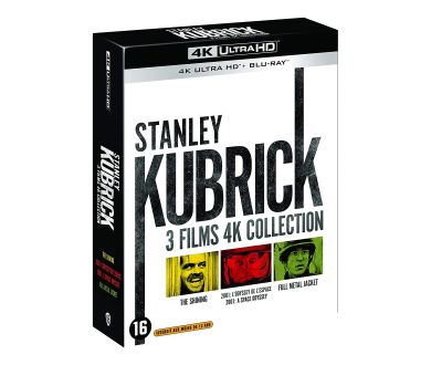 Kubrick : Un coffret 4K Ultra HD Blu-ray regroupant 2001, Shining et Full Metal Jacket