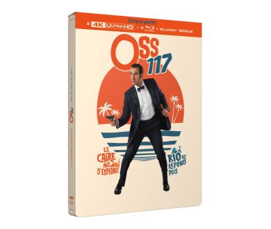 OSS 117 en Steelbook et coffret collector 2 films le 9 septembre prochain