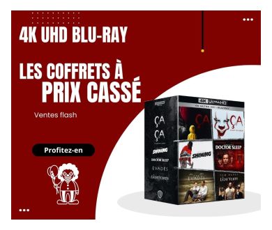 [Nouvelle Année 2023] D'importantes remises sur les Coffrets 4K UHD Blu-ray
