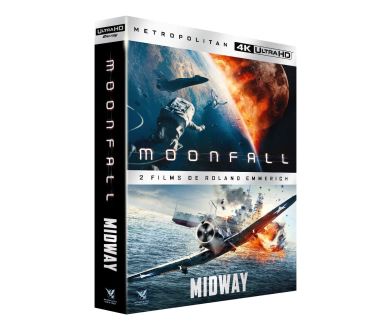 Moonfall + Midway : Le coffret 4K Ultra HD Blu-ray (2 films) à moins de 28 euros
