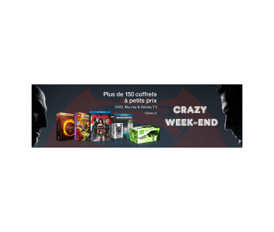 Crazy Week-End : Plus de 150 coffrets et Blu-ray à petit prix