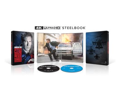 MAJ : Danger immédiat (1994) de retour en Steelbook 4K Ultra HD Blu-ray le 12 août