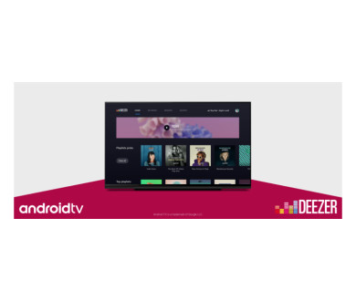 Deezer annonce sa nouvelle application Android TV