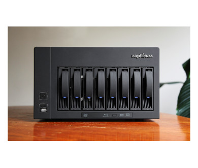 Zappiti NAS : Un NAS à 8 disques durs pour ripper vos Blu-ray