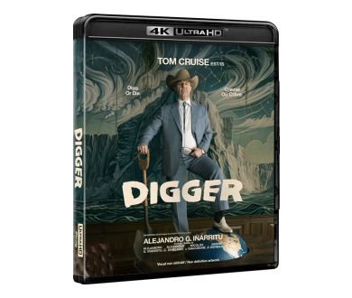 Digger (2026) le 10 février 2027 en édition Standard et Steelbook 4K Ultra HD Blu-ray