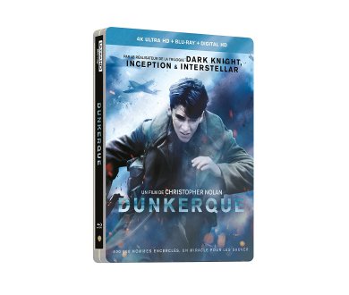 Dunkerque : Détails complets des Blu-ray et Blu-ray 4K français (VF DTS-HD confirmée)