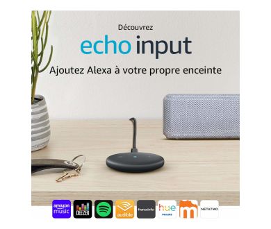 Alexa sur toutes les enceintes : Amazon lance en France l'Echo Input !