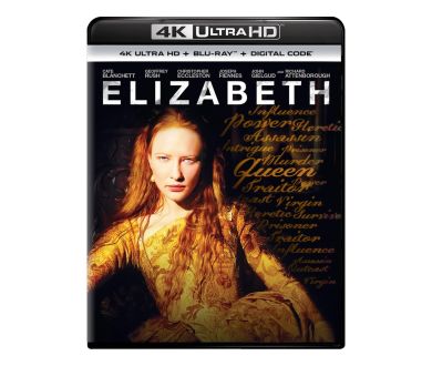 Elizabeth (25ème anniversaire) en 4K Ultra HD Blu-ray dès le 22 août aux USA