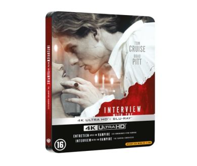 Entretien avec un vampire (1994) le 30 septembre prochain en Steelbook 4K Ultra HD Blu-ray