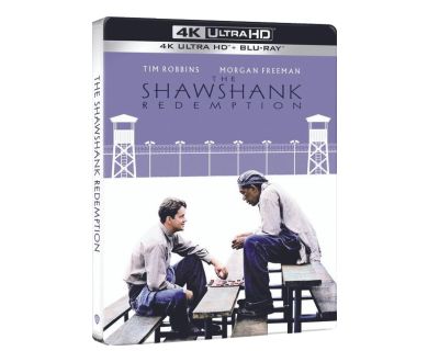 MAJ : Les Evadés (The Shawshank Redemption) en Steelbook 4K Ultra HD Blu-ray en septembre