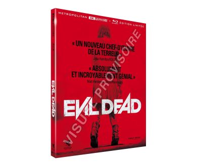Evil Dead (2013) en Digipack 4K Ultra HD Blu-ray le 12 novembre en France