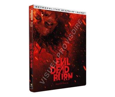 Evil Dead Burn (2026) attendu en Steelbook 4K Ultra HD Blu-ray le 12 novembre en France