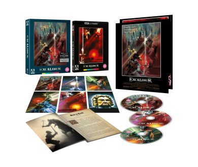 Excalibur (1981) dès le 23 février 2026 en 4K Ultra HD Blu-ray chez Arrow