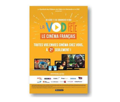 MAJ JOUR J : Du 11 au 14 mai se tiendra la fête de la VOD spéciale Cinéma Français