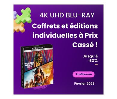 [Février 2023] Coffrets et éditions individuelles 4K UHD Blu-ray à prix cassé !