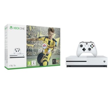 Packs Xbox One S avec Fifa 2017 à partir de 299 euros le 22 septembre