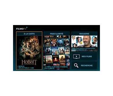 VOD : Nouvelle interface pour FilmoTV