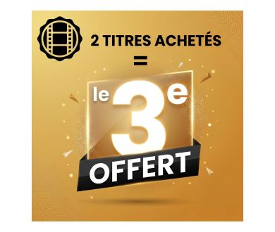 2 Blu-ray 4K achetés = le 3ème offert jusqu'au 15 mars 2021