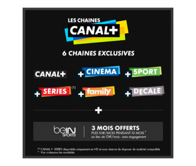 Offres promos Canal+ et Canalsat sur Vente-Privée.com