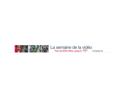 J-2 !!! Semaine de la Vidéo chez Amazon : Jusqu'à -70% sur les Blu-ray