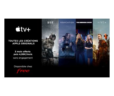 Freebox Pop : Arrivée de l'application Apple TV+