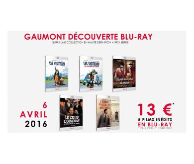 Gaumont Découverte Blu-ray : 5 nouveaux titres le 6 avril prochain
