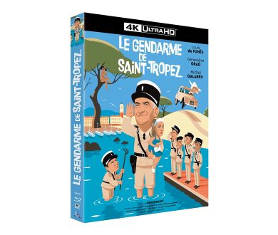 MAJ : Le Gendarme de Saint-Tropez en 4K Ultra HD Blu-ray le 22 juin chez M6 Vidéo