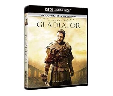L'édition 4K Ultra HD Blu-ray de Gladiator actuellement à -40%