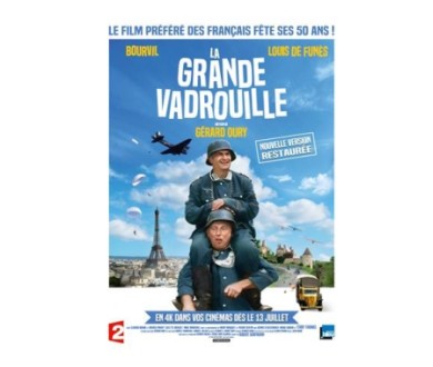 50 ans de La Grande Vadrouille : Restauration 4K et ressortie au cinéma !