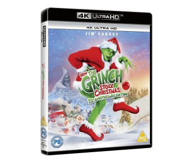 Le Grinch (2000) revient en 4K Ultra HD Blu-ray en novembre (US, UK) pour ses 25 ans