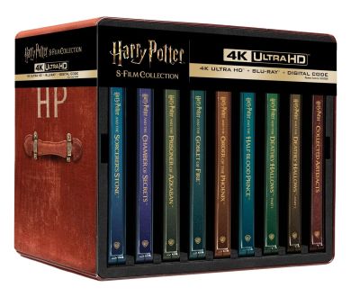 La saga Harry Potter (2001-2011) en coffret Intégrale Steelbook 4K Ultra HD Blu-ray pour ses 25 ans