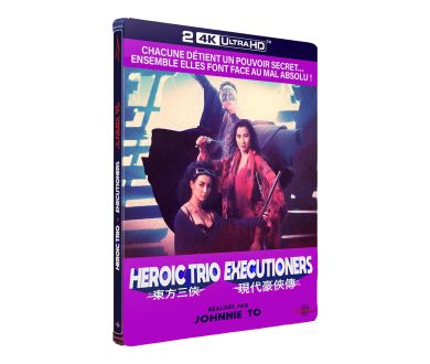 MAJ : Heroic Trio (1993) et sa suite en 4K Ultra HD Blu-ray le 20 juin en France