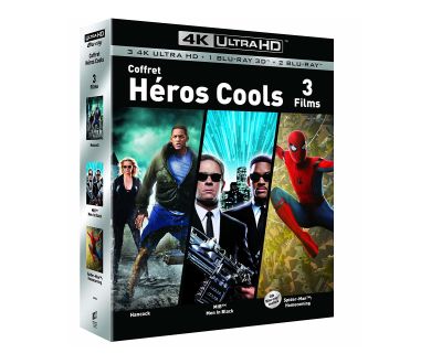 BON PLAN -52% : Coffret Blu-Ray 4K (Hancock + Spider-man + Men in Black)