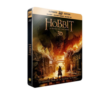 Le Hobbit - La Bataille des 5 armées : Steelbook en Offre Eclair !