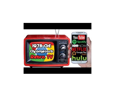 Une TV des années 70 avec technologie Chromecast !