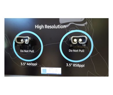 Samsung développe un écran mobile de 858ppi pour la VR