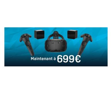 HTC annonce une baisse de prix du HTC Vive
