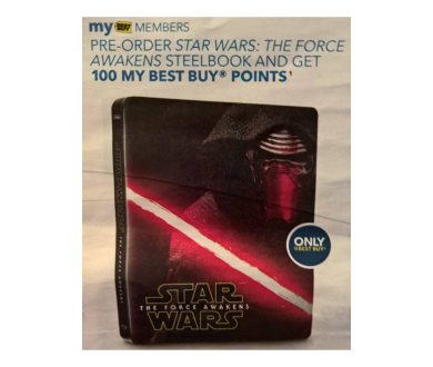 Star Wars - Le Réveil de la Force : Un visuel de l'édition Blu-ray Steelbook !