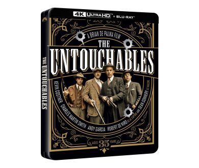 Les Incorruptibles (1987) de retour en Steelbook 4K Ultra HD Blu-ray le 15 juillet