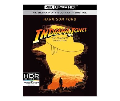 Indiana Jones : Un Coffret 4K Ultra HD Blu-ray aperçu aux USA (le 8 juin 2021)