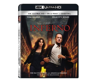 Inferno de Ron Howard en Ultra HD Blu-ray le 13 mars 2017