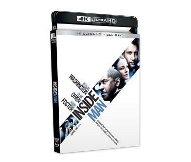Inside Man (2006) de Spike Lee en 4K Ultra HD Blu-ray le 15 décembre aux USA