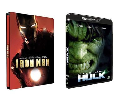 MAJ : L'Incroyable Hulk et Iron Man chez M6 Vidéo : Détails des éditions 4K Blu-ray