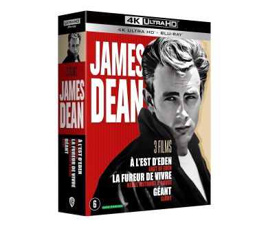 James Dean : Un coffret 4K Ultra HD Blu-ray spécial 3 Films le 6 décembre