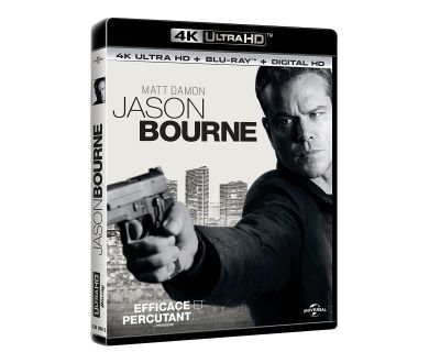 La saga Jason Bourne dans un coffret 4K Ultra HD Blu-ray le 29 septembre