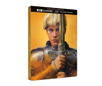 Jeanne d'Arc (1999) de Luc Besson le 3 juin en France en 4K Ultra HD Blu-ray