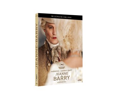 Jeanne du Barry (2023) le 20 septembre en France en 4K Ultra HD Blu-ray