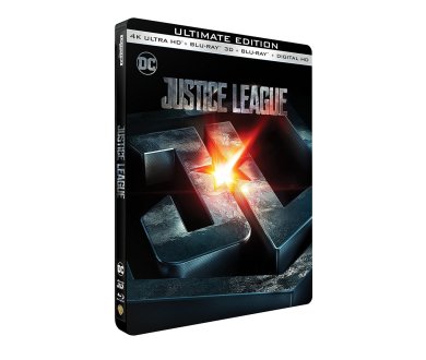 MAJ VISUEL : Justice League en mars prochain en 4K Ultra HD Blu-ray (Steelbook)